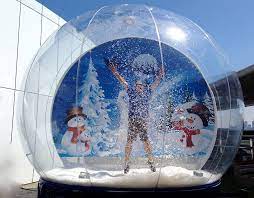 Thumbnail for Giant Inflatable Snow Globe video